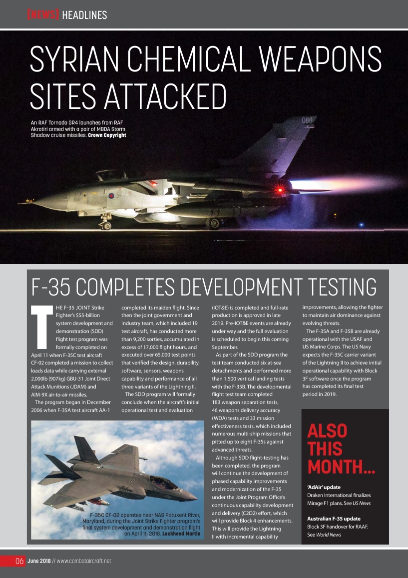 Combat Aircraft 2018-06